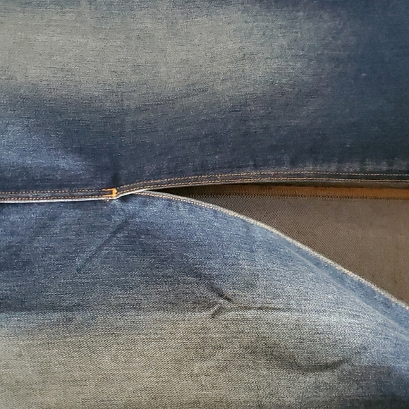 Mcguire denim skirt with front slit S29 - Picture 3 of 13